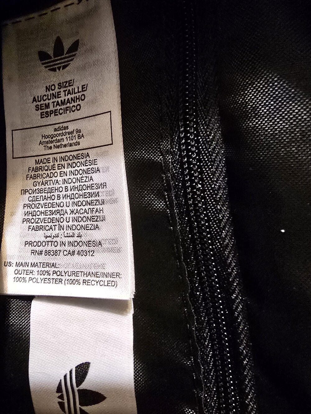 Adidas Originals Adicolor Mini Bowling Bag Crossbody Black NWT - Picture 13 of 15